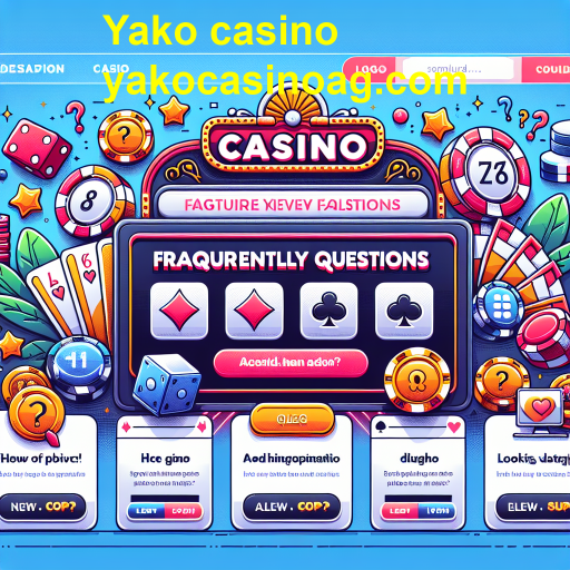 Explorando a Seção 'Perguntas Frequentes' do Yako Casino