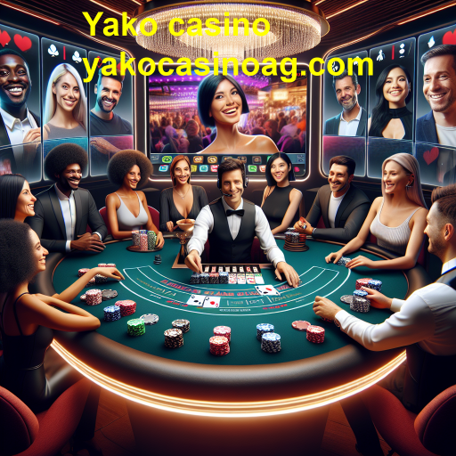A Experiência do Casino Ao Vivo no Yako Casino